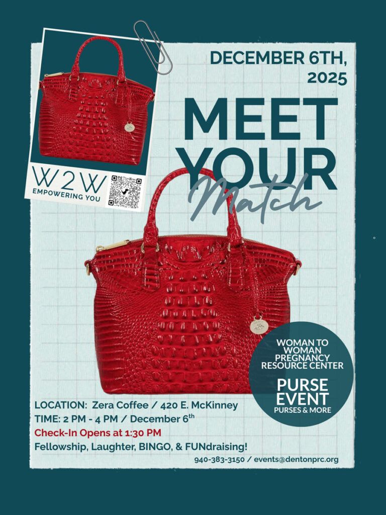 Woman to Woman 2025 Purse Event - Meet Your Match